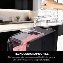 Mera House Máquina para Slushies - No Necesita Hielo,2L Máquina Slushies2 en 1 para Bebidas Congeladas y Helado Suave, Máquina Slushy para Hogar con Pantalla LED, Función de Reserva y 7 Programas Preestablecidos ,Margaritas Congeladas, Frappés,Cocktails,helados,batidos,Imprescindible para las Fiestas Familiares - Tipo de Enchufe A USA (110-127V) - Ver 6