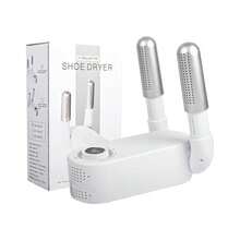 OBOVAY Acest uscător rapid portabil de încălțăminte are o funcție de temperatură constantă, un design ușor și compact și o priză americană de 110V-130V, ceea ce îl face foarte potrivit pentru uscarea încălțămintei sport și a ghetelor de drumeție. Fie că este pentru călătorii, fie pentru uz casnic, este un cadou minunat pentru sportivi și pasionații de activități în aer liber.