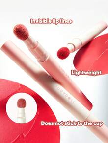 JUDYDOLL MATTE LIP POWDER CUSHION CREAM, Orange Blossom Lip Powder Cream, Matte Lip Gloss, Lipstick, Lip Mud, Non-Drying, Smooth, Long-Lasting, Smudge-Proof, Suitable For Makeup, Parties, Dates, Gifts, Holidays - N19 - 查看 3