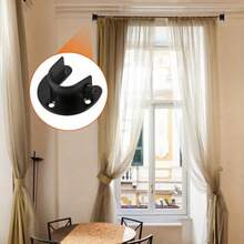 Support de tringle à vêtements en alliage en forme de U robuste, convient aux bricoleurs, à la décoration intérieure et à l'organisation des placards - Multicolore - Voir 5