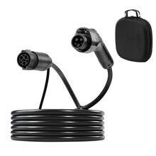 EV Charger Extension Cable, 40Amp 21 Ft J1772 Extension Cord Compatible With 120V-240V SAE J1772 Electric Vehicle Chargers, Level 1/Level 2 IP66 Heavy Duty Car Charging Cable With Carrying Bag - 40A 21ft - 查看 8