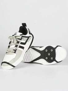 户外冰雪防滑鞋套，五齿冰爪，冬季鞋钉，通用型，超弹力，攀登雪山和冰面防滑神器 - 黑色 - 查看 9