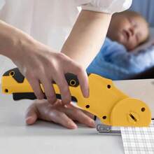 Cordless Electric Scissors Cardboard Cutter USB Rechargeable Electric Fabric Scissors Cutter For Leather Carboard Carpet Cloth - Màu vàng - Xem 2