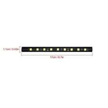 1 pieza 2 en 1 USB de coche decorativo luz ambiental - Blanco - Ver 4