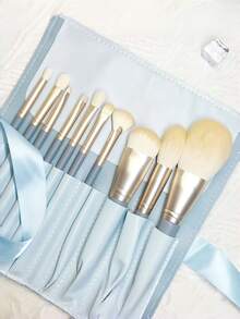 10pcs/Set High Quality Makeup Brushes, Soft Synthetic Nylon Hair, Upgraded Longer ABS Plastic Handle, Assist Quick Makeup Application, Facial Makeup Tools Include Powder Brush, Blush Brush, Contour Brush, Eyeshadow Brush, Eyeliner Brush, Smudge Brush, Concealer Brush, Multi-Functional Makeup Brush Set, Suitable For Beginners, Festivals, Christmas, Valentine's Day, New Year Gifts For Women,Brush Set,Makeup Brush Kit,Make Up Brush Set,Make Up Set Complete,Makeup Brush Set,Complete Makeup Kit,Brush Kit,Brushes Makeup Set,Makeup Gift Set - Multicolor - View 3