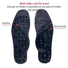 Premium 68 Magnetic Massage Insoles Foot Acupressure Shoe Pads Therapy Slimming Insoles Weight Loss Man & Women Unisex - 1PCS - View 5