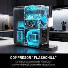 Mera House Máquina para Slushies - No Necesita Hielo,2L Máquina Slushies2 en 1 para Bebidas Congeladas y Helado Suave, Máquina Slushy para Hogar con Pantalla LED, Función de Reserva y 7 Programas Preestablecidos ,Margaritas Congeladas, Frappés,Cocktails,helados,batidos,Imprescindible para las Fiestas Familiares - Tipo de Enchufe A USA (110-127V) - Ver 10