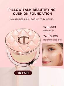 Charlotte Tilbury Pillow Talk Beauty Glow Flawless Airbrush Foundation - 1C Fair 12g/0.4oz - 1C FAIR - View 1