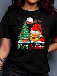 Women T-Shirts - Black - View 1