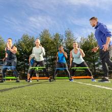 Power Systems Versa Loops – Commercial Grade Resistance Bands For Physical Therapy, Strength & Fitness Training At Home Or Gym – 10 Pack - 橘色 - 查看 5