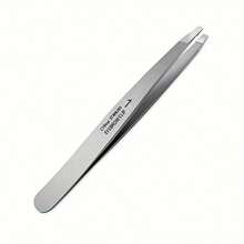 A Professional Stainless Steel Tweezers For Hair Removal - Perfect For Removing Facial Hair, Ingrown Hairs, And Splinters - 銀色 - 查看 8