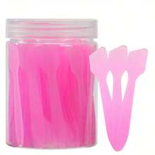 10 Stücke/20 Stücke Kosmetikspachtel - Für Kosmetika, Gesichtscreme, kleine Löffel - Kosmetikspachtel - Multifunktionaler Mini-Applikator zum Mischen von Gesichtscreme, Hautpflegeprodukten oder Gua Sha Schalen, Maskenspachtel - Pink - Übersicht 7