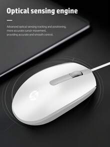 HP Wired Small Mouse, Computer Mouse, Desktop Computer Wired Mouse, Office Business Laptop, Office Compatible With Microsoft Windows And Apple IOS Systems - Multicolor - View 7