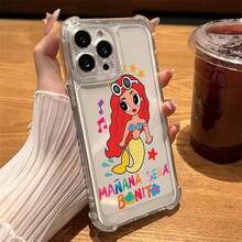 Disney Phone CaseKarol G Mermaid Flower Phone Case For OPPO Realme C55 C53 C35 C33 C31 13 Plus Ro 12 11 F 8 7 T Pro A78 5G Soft Thin Cover.Christmas Accessories. - SJT-3E501168S6 - 查看 2
