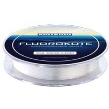 Fluorokote 100% Fluorocarbon Coated Fishing Line, Fluorocarbon Leader, Extreme Clarity,Fast Sinking,Shock Resistant, High Abrasion Resistance,31254135 - Redwood - View 2