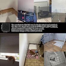 White Puppy Fence, Indoor Home Use Anti-Escape Small Dog Barrier, Puppy Training Isolation Net, Rabbit Cage, Dog Kennel, Kitten Net, Small Animal Playpen