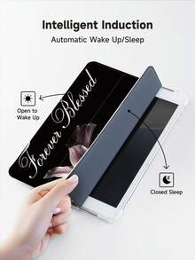 1pc The Cross And Lilies Tablet Case & Kindle E-Book Case Compatible With IPad Air 8(M4)2026(11/13-Inch), 10th Generation, 11/Air 4th/Air 7th/9.7 Inches, Compatible With Samsung Galaxy Tab A9 Plus, Kindle (11th Generation-2024 Release)(6 Inch), Kindle Paperwhite 12th Gen 2024, Great Holiday Gift, Stylish And Simple Pattern. - Multicolor - View 6