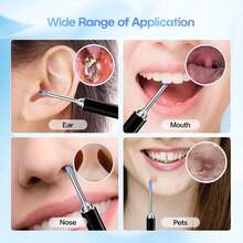 9pcs Earwax Removal, Ear Cleaner With Camera With 1080P, Earwax Removal Tool With 6 LED Lights, Earwax Removal Kit With 8 Ear Picks, Earwax Camera - 隨機的 - 查看 7