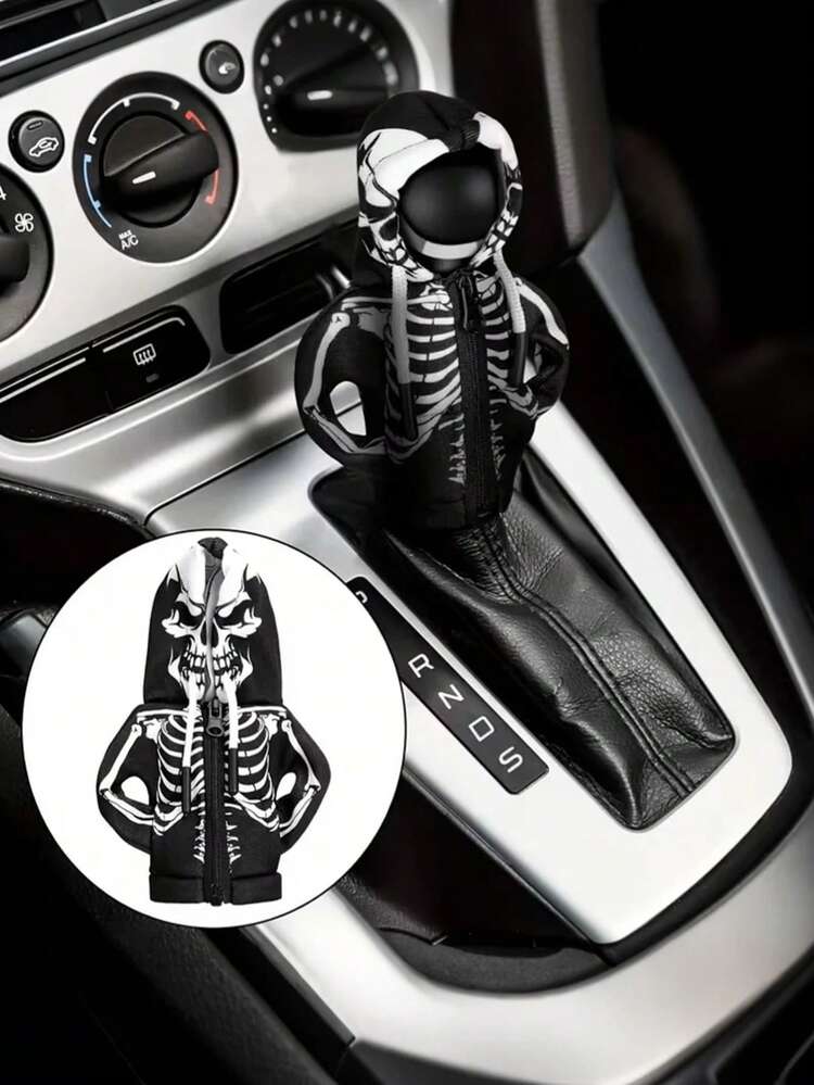 3 Pezzi Felpa Per Cambio Auto, Copri Leva Del Cambio Con Cappuccio Creativo, Decorazione Divertente E Morbida Per Pomello Cambio Manuale/automatico