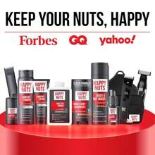 HAPPY NUTS Comfort Cream Deodorant For Men: Anti-Chafing Sweat Defense, Odor Control, Aluminum-Free Mens Deodorant &Amp; Hygiene Products For Men'S Private Parts 3.4 Fl Oz (3 Pack), Original - MàuC - Xem 7