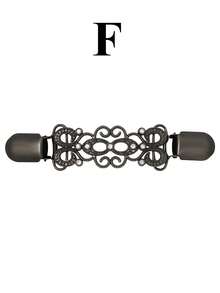 1/6 件套衬衫连衣裙束腰夹、开衫夹、毛衣夹、女士复古腰带、裤腰束腰夹、衣夹、装饰胸针夹，适用于毛衣、连衣裙和衬衫 - 彩色 - 查看 13