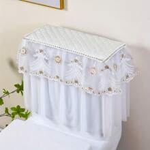 Universal Toilet Tank Cover, Bathroom Toilet Tank Lid Cover, Conceals Unsightly Toilet Tank - Multicolor - View 7