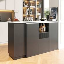 Bar Tables - Black + MDF-1 - View 5