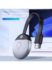 PHILIPS HP Wireless Screen Mirroring Device - 4K HD, Compatible With Mobile Phones, Laptops, Desktops, For Office And Home Use, WiFi