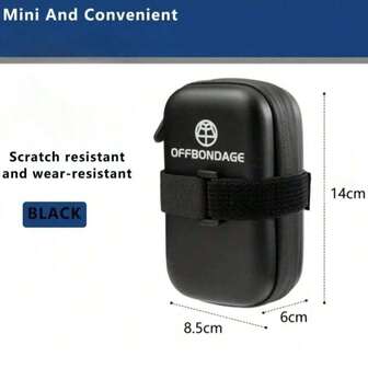 OFFBONDAGE OFFBONAGE Mini Bicycle Saddle Bag Portable Road Bike Tail Bag Lightweight 0.7L Bag Cycling Tools Bag MTB Accessories