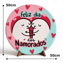 Painel De Mesa 50x50 Dia Dos Namorados 290