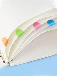 5/10/20pcs Plastic Mini Clips With Rounded Corners & Rounded Edges - Pastel & Vibrant Colors, Durable Labelled Page Markers, Bookmark & Binder Clips For School, Office, Home Organization - Smooth Surface For Writing, Labeling, Decoration - Ideal For Students, Teachers, Professionals - Back To School Supplies, Office Essentials - Multicolor - View 2