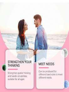 DOWMOO 1件装手模粉套装，3D手模石膏浇铸DIY工艺品礼品，克隆模型粉可增强空间思维和动手能力，适合所有年龄段 - 彩色 - 查看 8