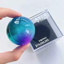 Style Crystal Diamond Replicas Of The Heart Of Africa And Tear Of The Ocean - 1:1 Scale Military Souvenirs With Display Stand, Heart-Inspired African Design, A Luxury Gift For Gamers And Collectors, Durable Crystal Collectibles For Home Decor And Display, Collectibles, Art Deco Style, High-Quality Craftsmanship, Crystal. - Multicolor - View 6