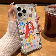 Disney Phone CaseKarol G Mermaid Flower Phone Case For OPPO Realme C55 C53 C35 C33 C31 13 Plus Ro 12 11 F 8 7 T Pro A78 5G Soft Thin Cover.Christmas Accessories. - SJT-3E501168S6 - 查看 9