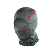 1/2/3/5pcs BackWOODS Balaclava Hat - Windproof, Dustproof, Breathable Face Mask With Letter Design - Fully Covered Neck Cover, Suitable For Cycling, Running, Skiing - , Black/White/Blue - Perfect For Cold Weather And Pollution Protection, Outdoor Sports Accessories, Sports Design, Structure, Neck Warmth, Outdoor Enthusiasts.