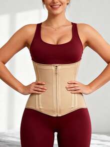 1 pezzo Corsetto modellante vita per donna, modellatore di corpo snellente - Multicolore - Visualizzare 13