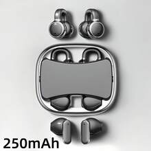 2pcs Earphones, In-Ear + Clip-On Style, Suitable For All, Daily Versatile Appearance, Fashionable Design, Type-C Charging Compatible With Multiple Devices, Extra-Long Battery Life, - Available In Multiple Colors - View 10