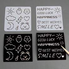 Sổ phác thảo nghệ thuật graffiti cầu vồng, giấy vẽ graffiti, bảng ma thuật cầu vồng kèm bút cảm ứng, thích hợp làm quà tặng cho tiệc tùng, trò chơi, Giáng sinh, Lễ Phục sinh và sinh nhật. - Nhiều màu - Xem 2