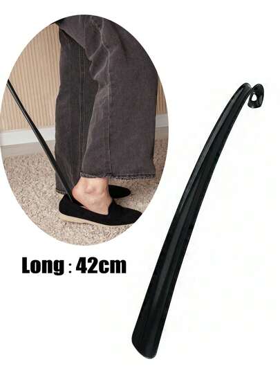 1 st skohorn långt skaft, skohorn långt skaft för seniorer män kvinnor, långt skohorn för stövlar skoskedshjälp, skohjälp eller pinne för resor och hemmabruk, sko, vår- och sommarval, brudtärnepresenter, rum, sovrumsinredning, sovrumsinredning, strand, resor, för män, för kvinnor, semester
