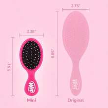 WET BRUSH, Detangling Comb, Black, Cepillo Desenredante, Desenreda Todo Tipo de Cabello, Diseño Ergonómico, Tecnología WaveTooth, Cepilla Fácil y Adiós Nudos, Color(Rosado) - Multicolor - Ver 5
