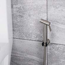 1pc 304 Stainless Steel Bidet Sprayer, Toilet Flushing Spray Nozzle