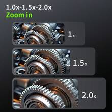 NATFIRE Industriekamera-Endoskop mit Beleuchtung, einstellbare Helligkeit, Inspektions-Boreskop, 4,3" IPS-Bildschirm, IP67 wasserdicht, 2600mAh Typ-C wiederaufladbarer Akku, 5m/16,4ft, inklusive Magnet, Haken, Seitenspiegel, runder Reflektorspiegel, flexibler Schwanenhals-Boreskop, geeignet für Rohrinspektion, Fahrzeugunterboden, industrielle Anwendungen, Kfz-Reparatur, Kfz-Diagnose, allgemeine Beobachtung, Kohlendetektion, visuelle Wartung, AC-Sonde - Verschiedenfarbig - Übersicht 7