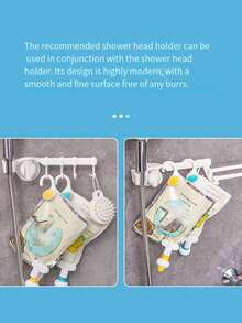 2pcs Replacement Shower Gel Dispenser, With Inverted Hanging Hook Replacement Bottle, Flow Adjustable Function, Suitable For Shampoo And Body Wash Refill Container, Bathroom Accessory