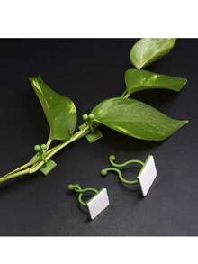 10/20/30 chiếc Kẹp cố định cây xanh không để lại dấu vết - Móc treo tường vô hình cho cây leo, Vòng khóa giữ dây leo, Kẹp cây cảnh không gây hư hại cho cây leo, cây trồng trong chậu, hàng rào & trang trí trong nhà/ngoài trời, Thiết kế chống chịu thời tiết & độ bám chắc chắn - Nhiều màu - Xem 1