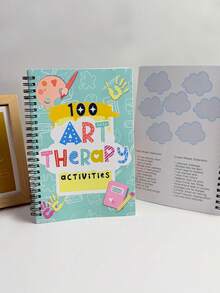 1 Bộ Trị Liệu Sáng Tạo: 100 Phiếu Bài Tập Trị Liệu Nghệ Thuật, Văn Phòng Phẩm, Sổ Ghi Chú Dựa Trên Nội Dung Sổ Tay - Bài Tập Sáng Tạo Để Khám Phá Cảm Xúc Thông Qua Nghệ Thuật, Hoạt Động Học Tập Cảm Xúc Xã Hội, Thúc Đẩy Nhận Thức Cảm Xúc và Tự Chấp Nhận, Đối Phó Với Những Thử Thách Về Cảm Xúc, Xây Dựng Sự Tự Tin và Khả Năng Phục Hồi, Giảm Lo Âu và Căng Thẳng, Giải Quyết Lo Âu, Nỗi Đau Buồn và Các Vấn Đề Về Cảm Xúc, Sổ Tay Gáy Xoắn - Nhiều màu - Xem 6