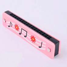 16-Hole Wooden Cartoon Harmonica, Creative Musical Instrument For Beginners, Toy Mouth Organ - Multicolor - View 6