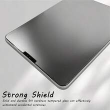 2片装磨砂钢化玻璃屏幕保护膜,兼容iPad 11/10/9/8/7/6/5/2025 Air/2024 Air/2024 Pro/2022 Pro/2024 Air/2025 Air/2021 Pro/2020 Pro/2018 Pro/Mini 6/Mini 5/Mini 4/Air 5/Air 4/Air 3(10.2英寸/11英寸/10.9英寸/8.3英寸/12.9英寸/9.7英寸/13英寸),防刮花,超清晰,兼容Apple Pencil,防眩光,触控灵敏,适用于办公/绘画,防反射,适合作为礼物送给朋友、作为圣诞礼物、作为基督教礼物、送给男士的礼物、送给妈妈的礼物,是屏幕保护的必备品,适用于日常防护和办公。家用日常防护罩 办公家用平板电脑屏幕保护膜 平板电脑配件 防水防震防摔防刮花 - 數量2pcs - 查看 9