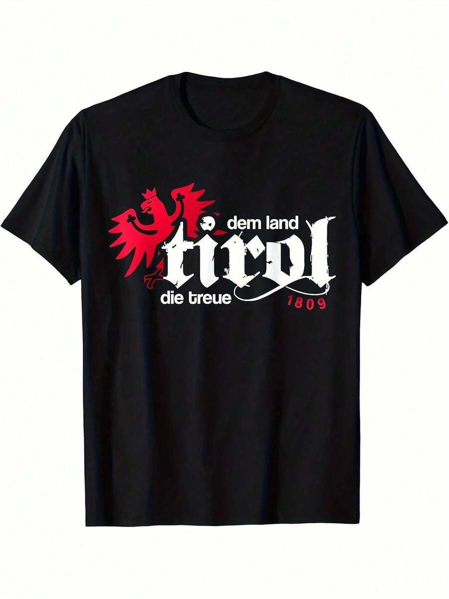 2025 New Product Loyalty To Tiroler Adlermen T-Shirt S-XXXL - Black - View 1