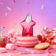 Angel Lady Perfume - 50 Ml / 1.7 Oz. A Long-Lasting And Luxurious Fragrance, Blending Bergamot, Toffee, Patchouli, Amber And Woody Notes. The Pink Transparent Five-Pointed Star Design Is Beautiful And Unique, With A Delicate Aroma. It Is A Gift For Women, Suitable For Use In Autumn And Winter, And An Excellent Choice For . - 1PC - 查看 1