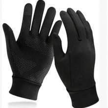 1PC Autumn/Winter Warm Gloves For Men And Women, Cycling Gloves, Windproof And Waterproof, Skiing, Biking, Outdoor Sports, Touchscreen Gloves - màu đen - Xem 9